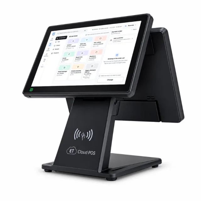 ET Cloud POS Dual Screen terminal